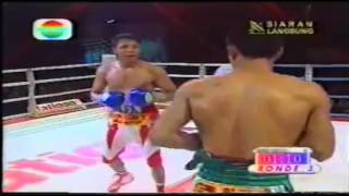 Boxing dead knockout Muhamad Alvarizi vc khongthawat [upl. by Yslehc144]