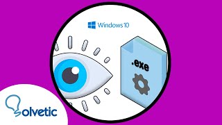 👁‍🗨 Ver ARCHIVO EXE EJECUTABLE de PROGRAMA Windows 10 [upl. by Anits]