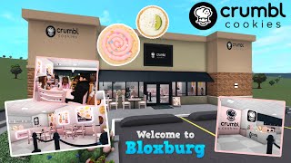 BUILDING CRUMBL COOKIES IN BLOXBURG [upl. by Ennaeus]