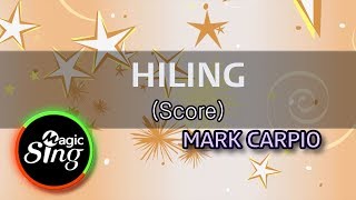 MAGICSING Karaoke MARK CARPIOHILING karaoke  Tagalog [upl. by Repinuj]