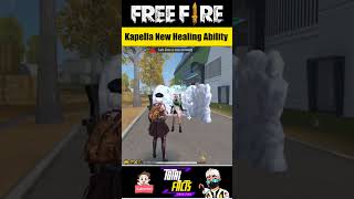 Kapella Character New Healing Ability 🫀 Kapella Ability Totally Changed After OB 45 Update Free Fire [upl. by Amathiste]