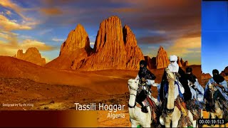 The Hoggar Mountains Algeria  Arabian Music The Sahara Desert [upl. by Radcliffe]