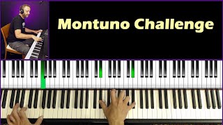 The Montuno Challenge  How To Play Latin Piano Groove [upl. by Ymorej42]