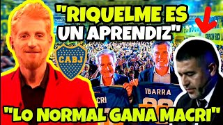 Martin Liberman sobre Andrés Ibarra y Macri vs Riquelme Elecciones en Boca Juniors bocajuniors [upl. by Cattier]