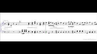 Salieris march for welcome 🎹 piano sheet music [upl. by Luthanen]