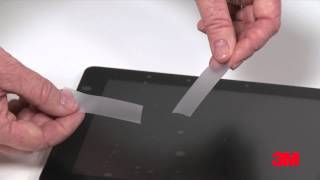 How To Remove Bubbles From Your Screen Protector  3M™ Natural View Screen Protector [upl. by Vally]