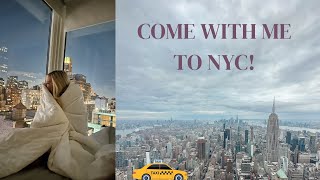 COME TO NYC WITH ME TRIP OF A LIFETIME [upl. by Schaffer]