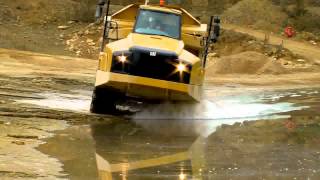 Cat B Series Articulated Dump Truck  Proven Suspension [upl. by Ludeman]