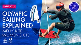 Mens and Womens Kite  Olympic Sailing Explained [upl. by Llereg]