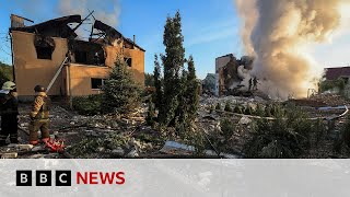 Ukraine struggles to hold back Russia incursion near Kharkiv  BBC News [upl. by Hsetim410]