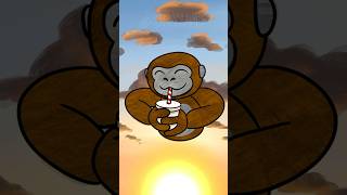 Drink ice coffee panic attack gorillatag animation [upl. by Monagan446]