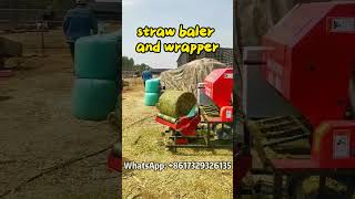 How to Operate a Silage Baler for HighQuality Silage silage straw fodder baler baling [upl. by Andeee]