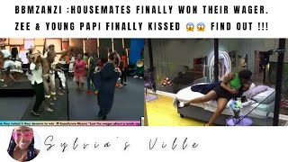 BBMZANI HOUSEMATES WON THEIR WAGER ZEE amp PAPI FINALLY KIzED bigbrothermzansi [upl. by Ocisnarf]