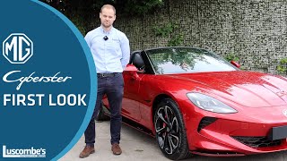 MG Cyberster  First Look At UK Specification  Walkaround amp Review  Luscombe MG Leeds [upl. by Ahsinan]