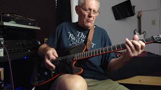 Washburn TOUR24 Chicago Wonderbar tremolo demonstration [upl. by Laehcar]