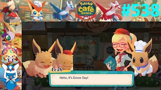 Lets Play Pokemon Cafe ReMix Part 538  Celebrate Eevee Day [upl. by Mallen]