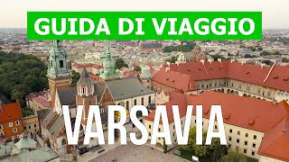 Varsavia Polonia  Viaggio attrazioni paesaggi  Video drone 4k  Città di Varsavia cosa vedere [upl. by Sonya]