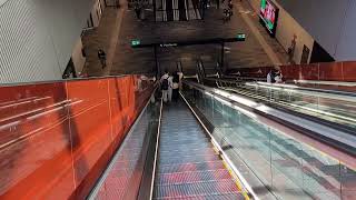 2 2019 Kone escalators at Castle Hill metro station [upl. by Eletnahc]