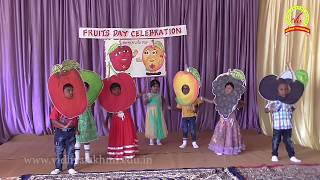 Fruits Day Action Song by KG Kids [upl. by Inot]