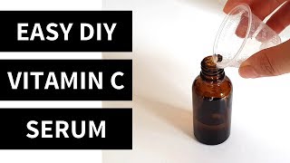 Easy 5 Minute DIY Vitamin C Serum  Lab Muffin Beauty Science [upl. by Ahtel836]