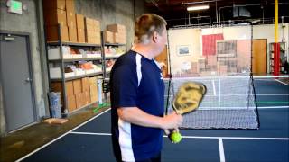 Rebounder Pickleball Net  Practice pickleball alone [upl. by Rogerson]