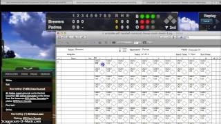 Scorekeeping Part 3 of 4 Keeping Pitch Count [upl. by Epotimet598]