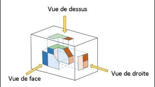 Exercices dessin techniques Projection orthogonale Coupe simple Section [upl. by Eluj]