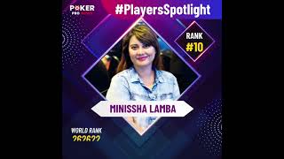 Spotlight on Minissha Lamba India’s Poker Queen Ranked 10  Women in Poker [upl. by Esinned]