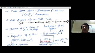 Class 8  Relating Boltzmann Entropy S kB lnomega with thermodynamic def of entropy [upl. by Lusar]