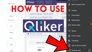 How to Use Qliker Android Phone amp Destobfreelancer obaydurQlikerqliker bangla tutorial [upl. by Rebm]