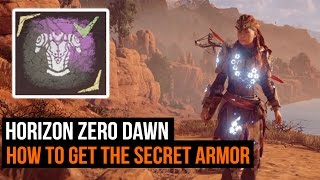 Horizon Zero Dawn How to get the secret armor Shield Weaver Armor [upl. by Boj]