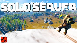 I played the FIRST Solo Only Rust Console Server [upl. by Levine506]