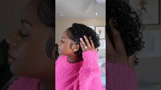 Edges laid all day 💅🏾curls naturalhairstyles curlyhair curlyhairstyles curly [upl. by Gnehs]