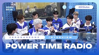 ENG SUB 230718 Choi Hwajungs Power Time Radio with ZEROBASEONE [upl. by Siraval]