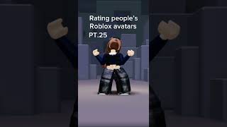 Rating your Roblox avatars PT25 [upl. by French]