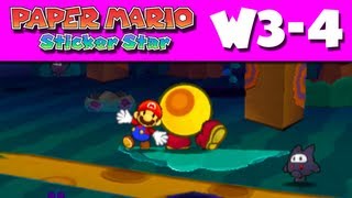 Paper Mario Sticker Star  Gameplay Walkthrough World 34  Strike Lake Nintendo 3DS [upl. by Cung26]