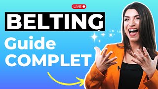 Comment chanter en BELTING  Le GUIDE complet en LIVE [upl. by Rexana152]