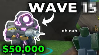 How I MAXED an accelerator on wave   TDS Roblox [upl. by Rotberg254]