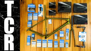 2020 Giant TCR SL Canyon aero bars Dura Ace 9170 dream build [upl. by Neirad]