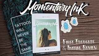 Momentary Ink temporary tattoo review [upl. by Weinman]