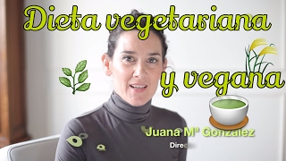 La dieta vegetariana y vegana por una dietistanutricionista [upl. by Scotty]