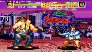 Fatal Fury Special  SNK 1993  Andy Dufresne us vs dineikoreia br 27092020 [upl. by Thayne637]