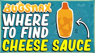 WHERE TO FIND CHEESE SAUCE IN BUGSNAX  SHELDA SPEAKS IN RIDDLES  HUNGER PAINS  SIZZLIN SANDS [upl. by Llatsyrk]