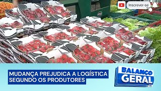 Protesto na CEASA produtores discordam de novo horário da central [upl. by Uriiah398]