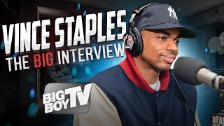 Vince Staples Talks New Smart Baby New Netflix Series Justin Timberlake  Big Boy 30 Interview [upl. by Adnorahc]