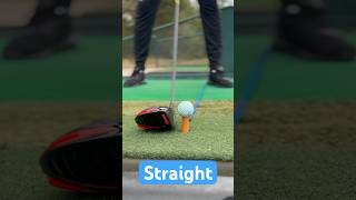 How HIGH Should you TEE UP your Golf Ball For Straight Draw and Fade Shot Shape golf golftips [upl. by Peers756]