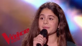 Charlie Puth – Attention  Lara  The Voice Kids France 2018  Blind Audition [upl. by Olds]