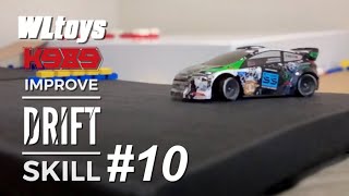 WLtoys K989 Improve Drift Skill 10 [upl. by Ahsienyt]