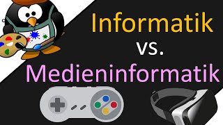 Informatik vs Medieninformatik  Informatikstudium [upl. by Navannod]