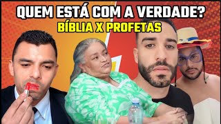 O ENGRAÇADO MUNDO GOSPEL 114 QUEM ESTÁ COM A VERDADE BÍBLIA X PROFETAS [upl. by Ecirtaeb]